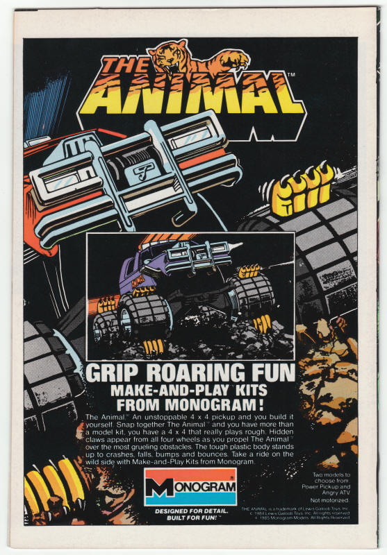 Swamp Thing #47 back cover