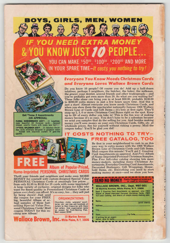 Tales Of Asgard #1 Thor back cover