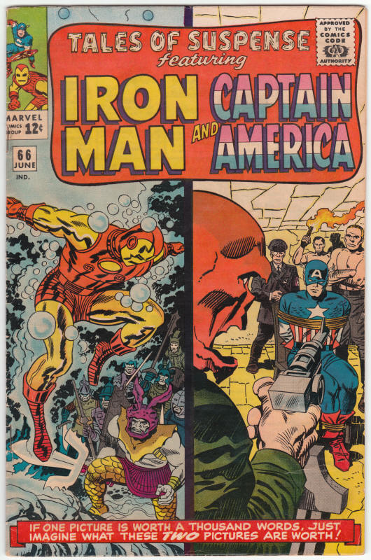 Tales Of Suspense #66 Origin Red Skull front cover