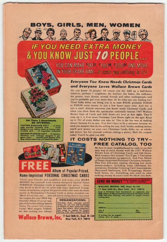 Tales Of Suspense #93 back cover