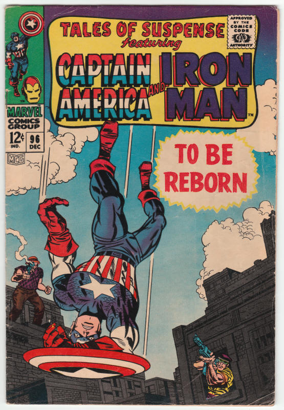 Tales Of Suspense #96 front cover