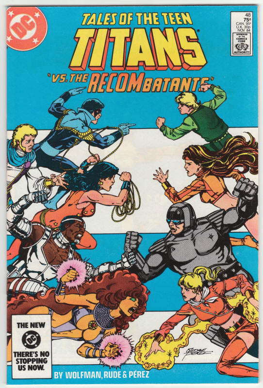 Tales Of The Teen Titans #48 front cover