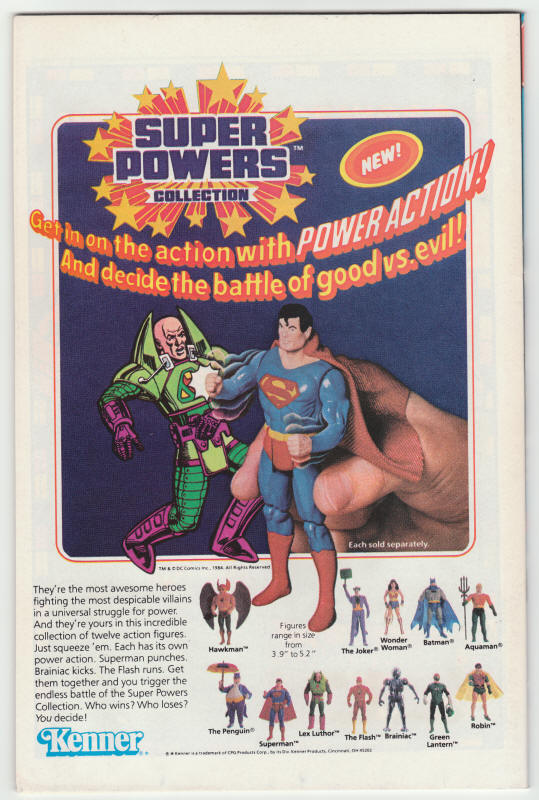 Tales Of The Teen Titans #48 back cover