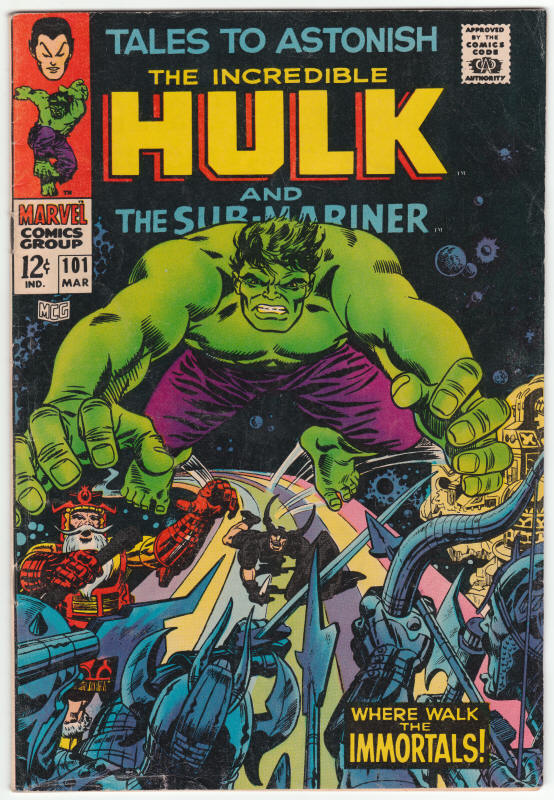 Tales To Astonish #101 front cover