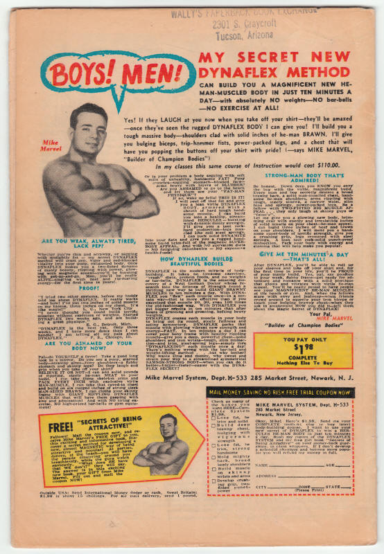 Tales To Astonish #76 back cover