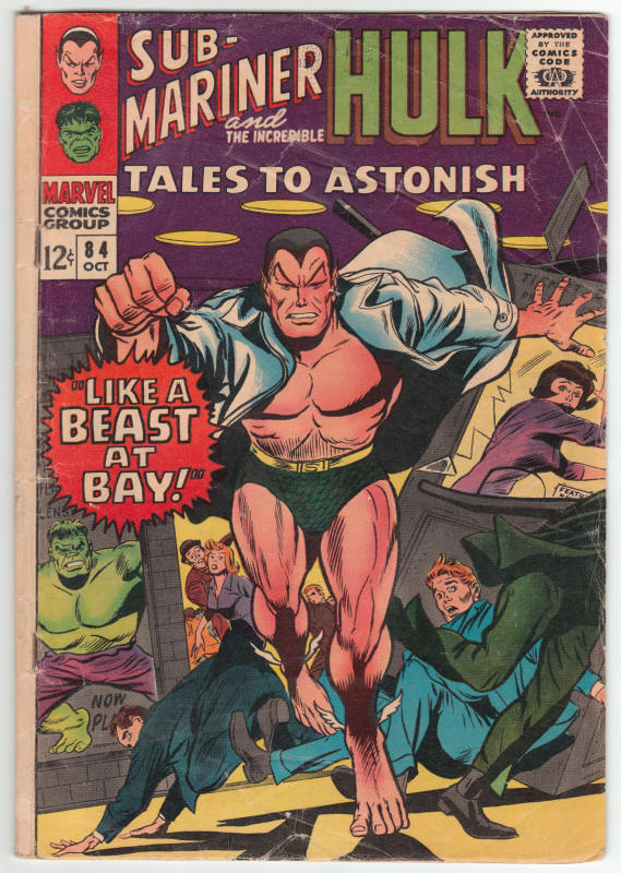 Tales To Astonish #84 front cover