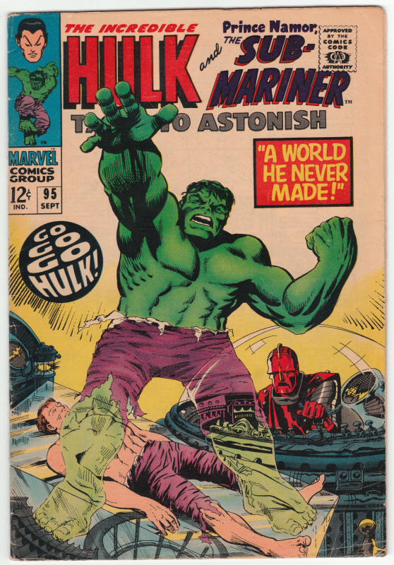 Tales To Astonish #95 front cover