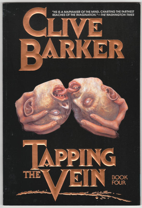 Clive Barker Tapping The Vein Book 4 front cover