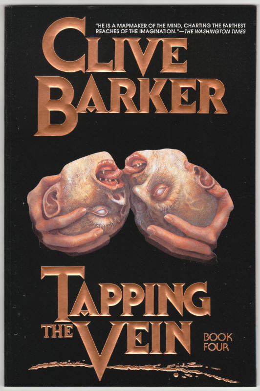 Clive Barker Tapping The Vein Book 4 front cover