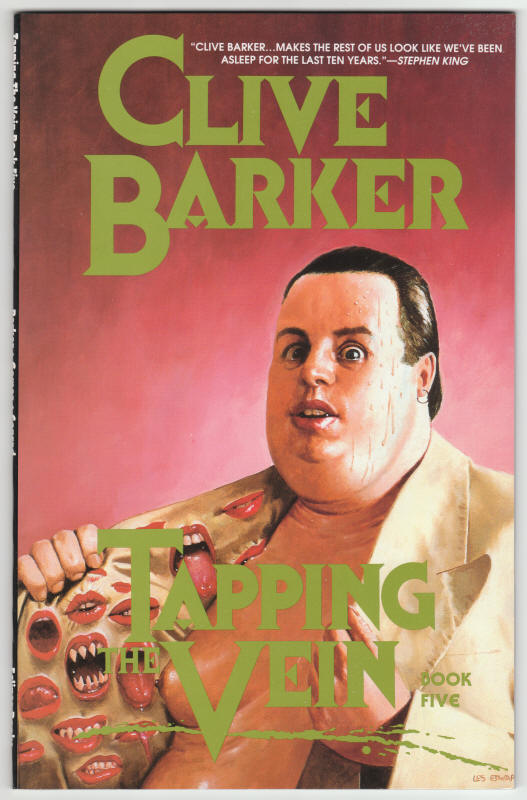 Clive Barker Tapping The Vein Book 5 front cover