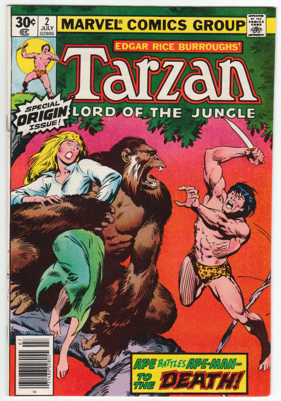 Tarzan Lord Of The Jungle #2 front cover