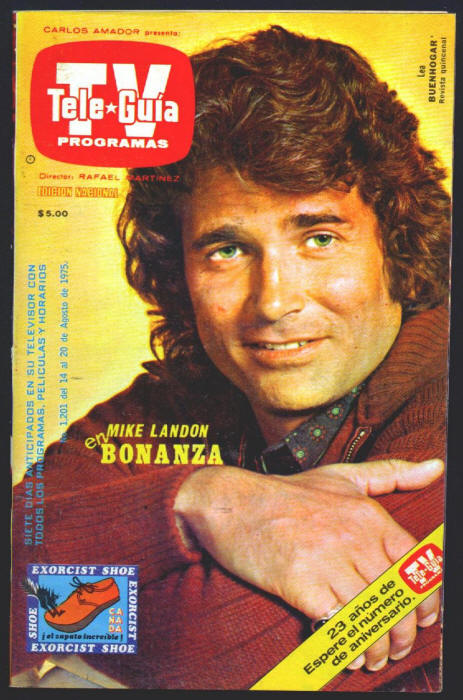 Tele Gu�a 1201 August 14 1975 front cover