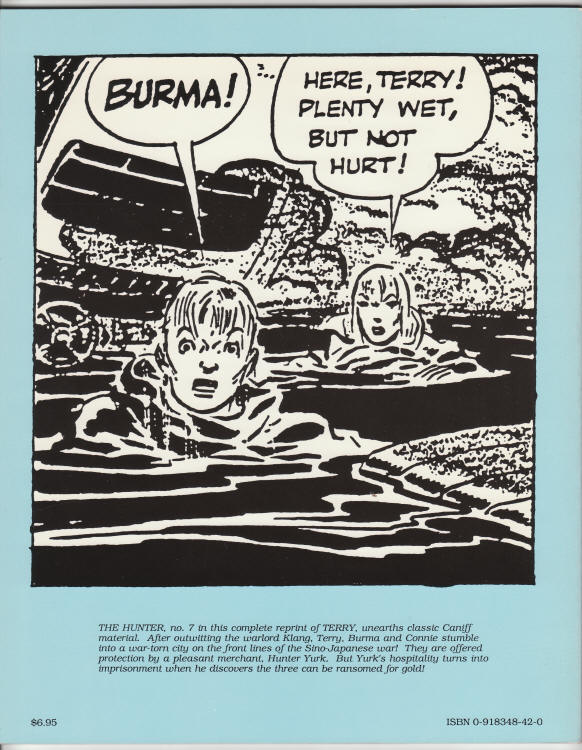 Terry And The Pirates 7 The Hunter back cover