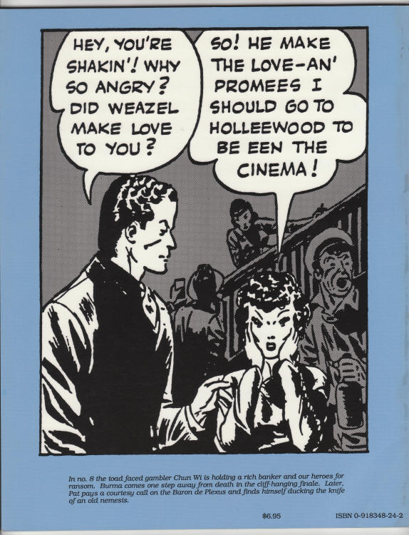 Terry And The Pirates 8 The Baron back cover