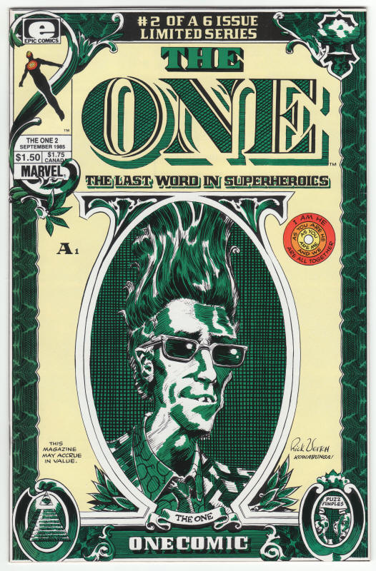 The One #2 front cover