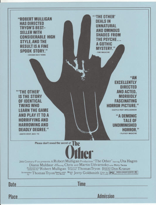 The Other Handbill small
