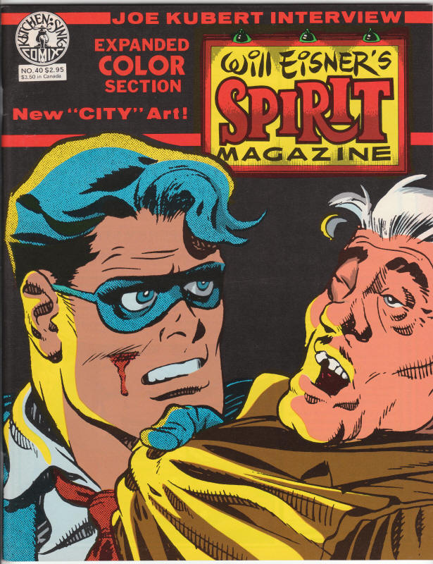 The Spirit Magazine #40 front cover