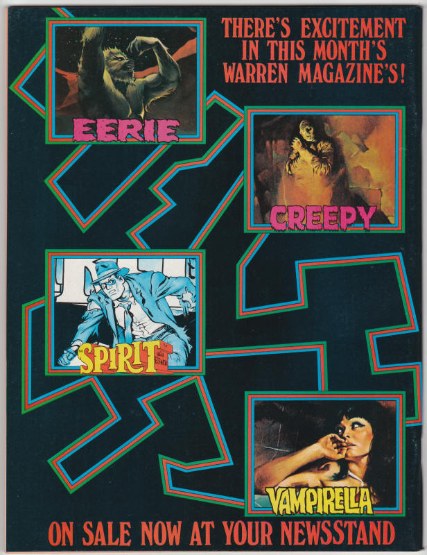 The Spirit Magazine 2 back cover