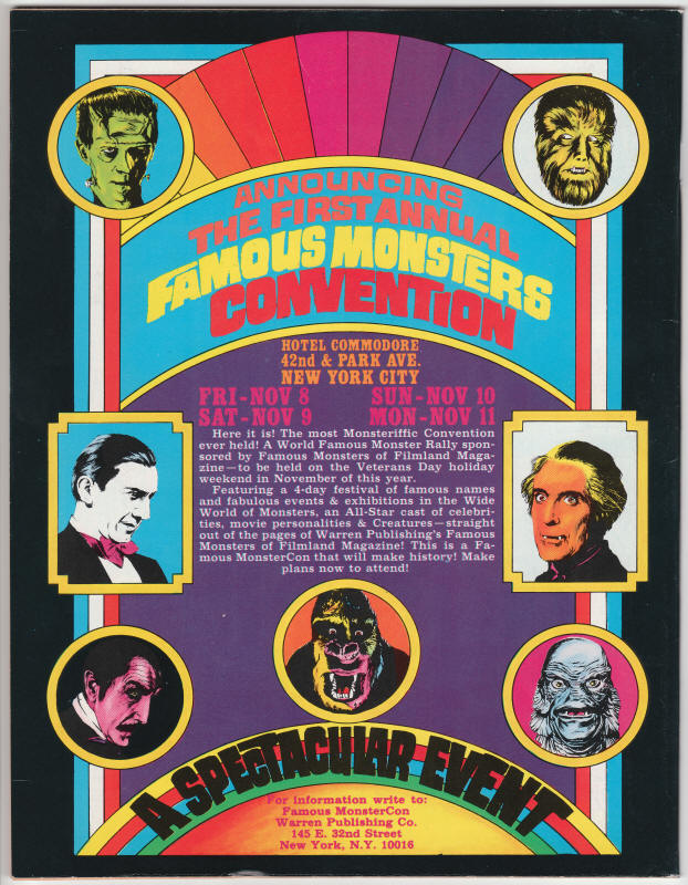 The Spirit Magazine #5 back cover