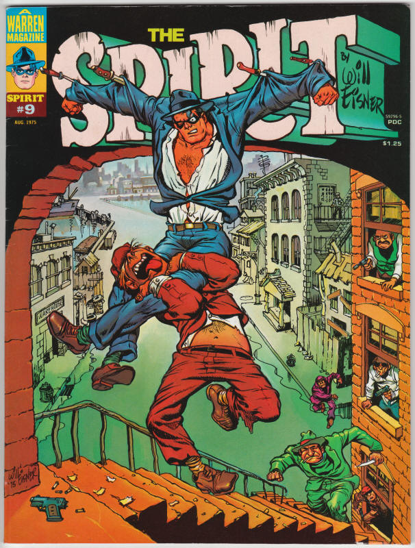 The Spirit Magazine #9 front cover