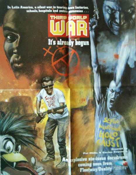 Third World War Fleetway Promo Poster