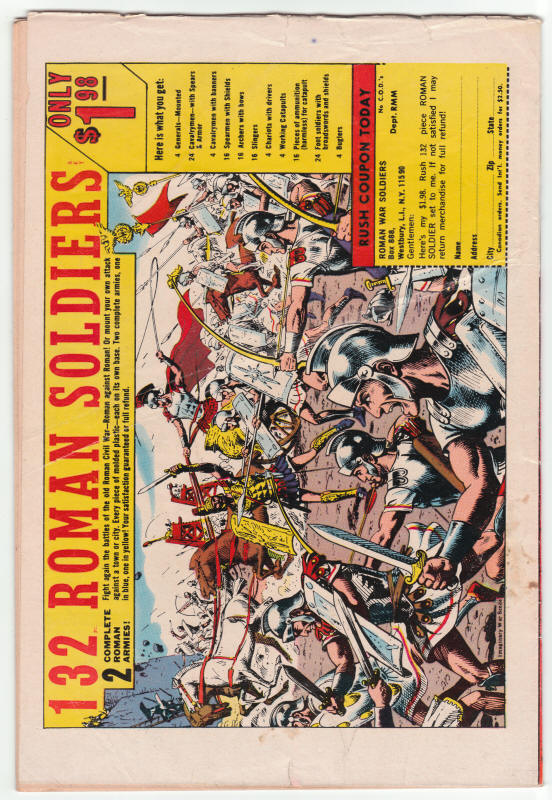 Thor #153 back cover