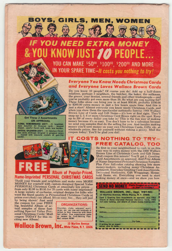 Thor #155 back cover