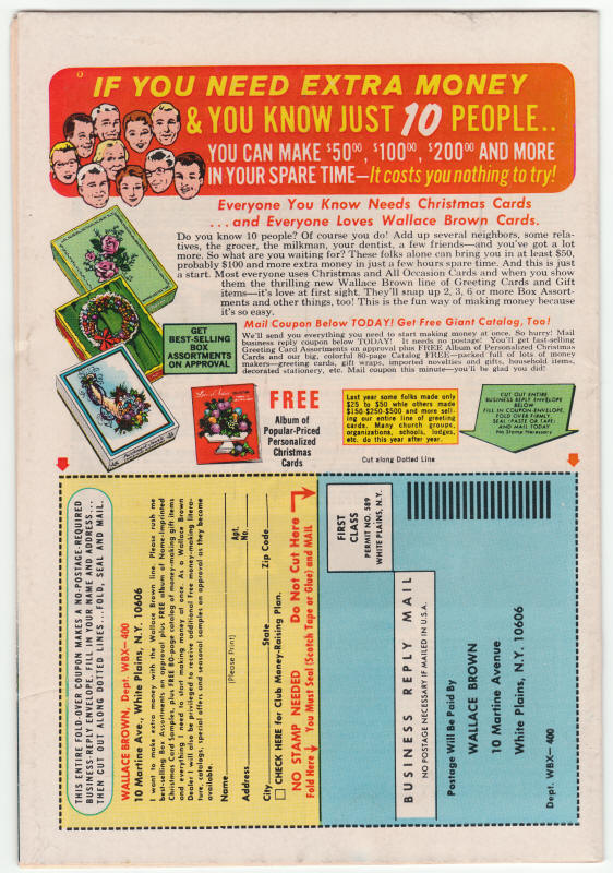 Thor #180 back cover