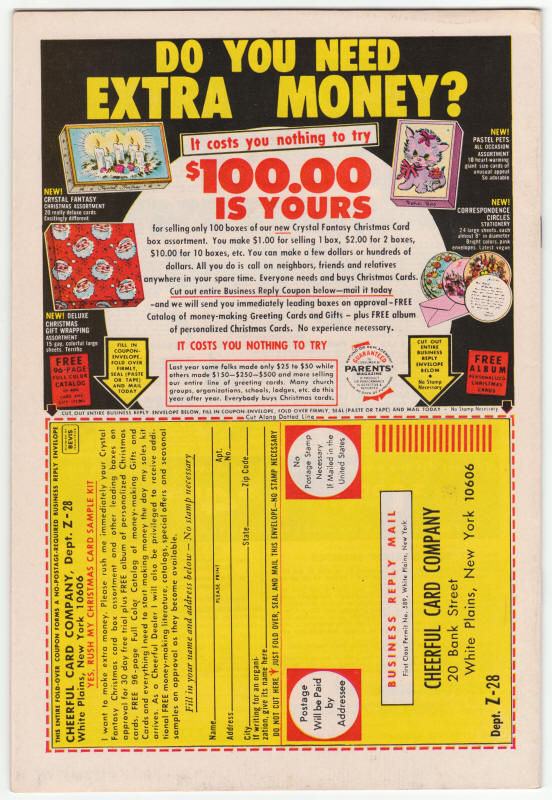 Thor #191 back cover