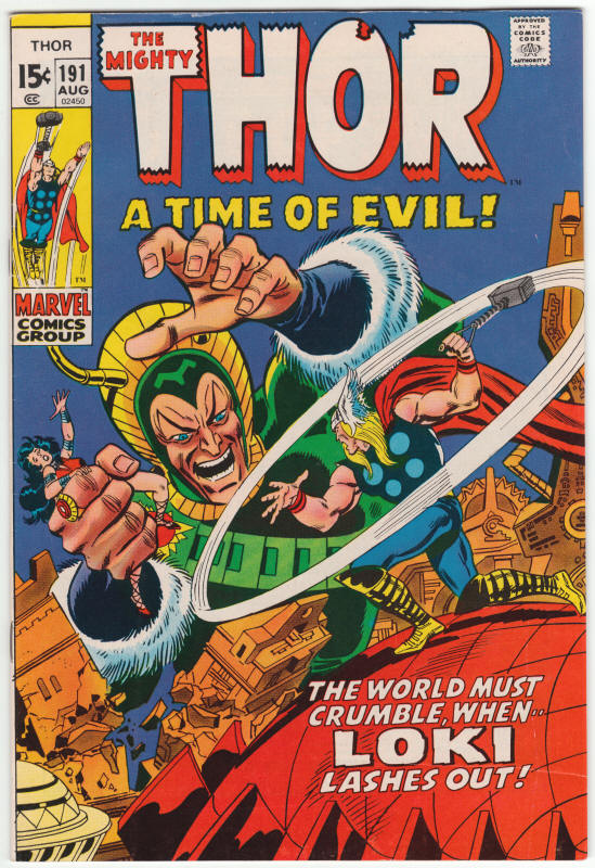 Thor #191 front cover