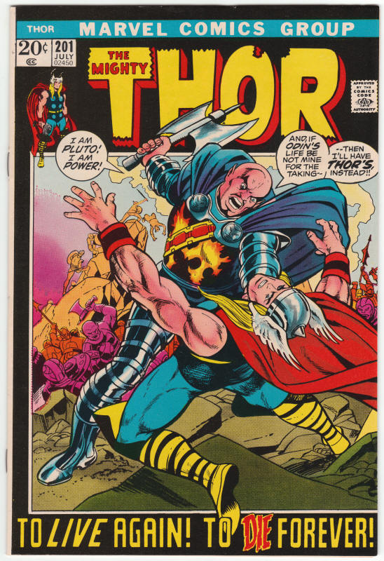 Thor #201 front cover