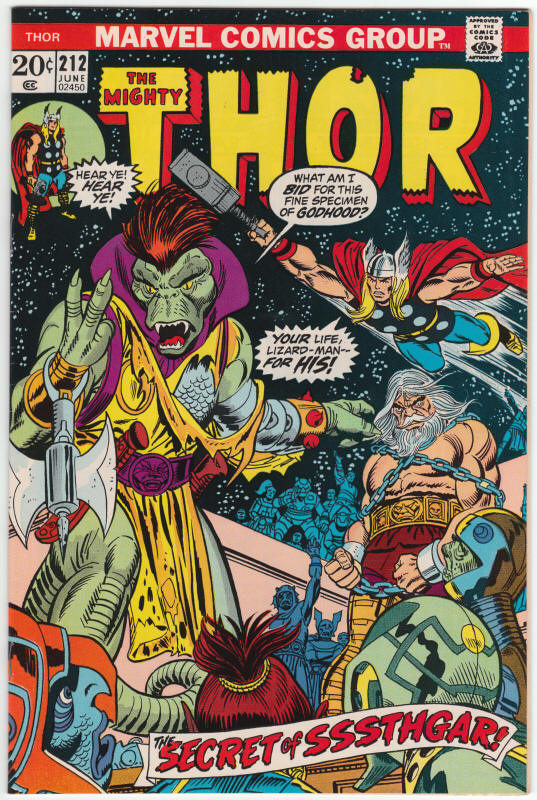 Thor #212 front cover