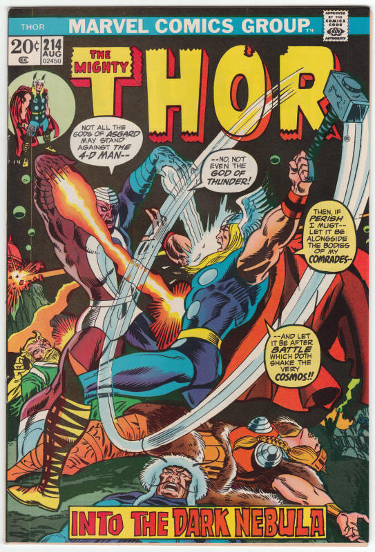 Thor #214 front cover