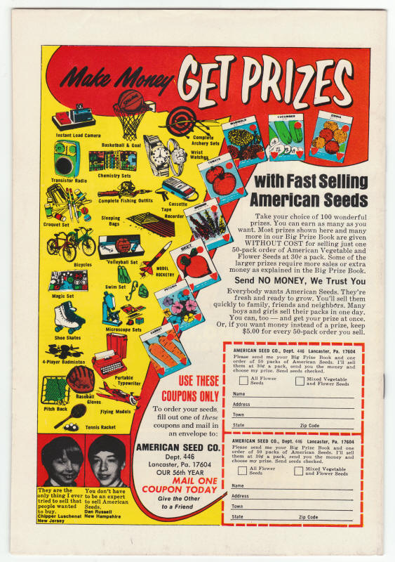 Thor #224 back cover