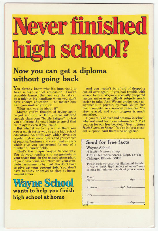 Thor #234 back cover