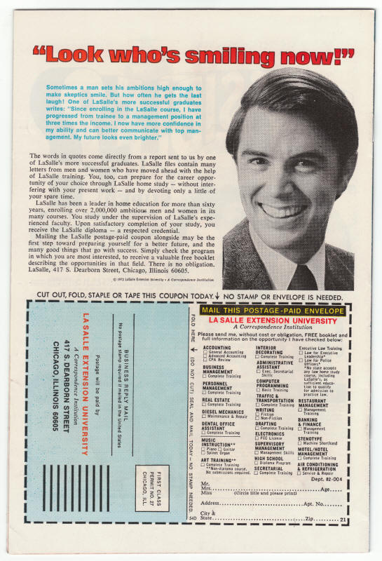 Thor #253 back cover