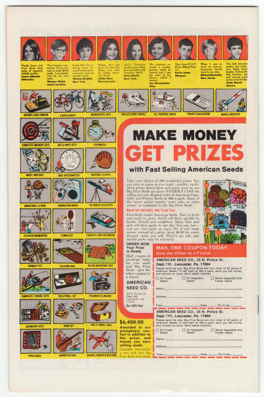 Thor #257 back cover