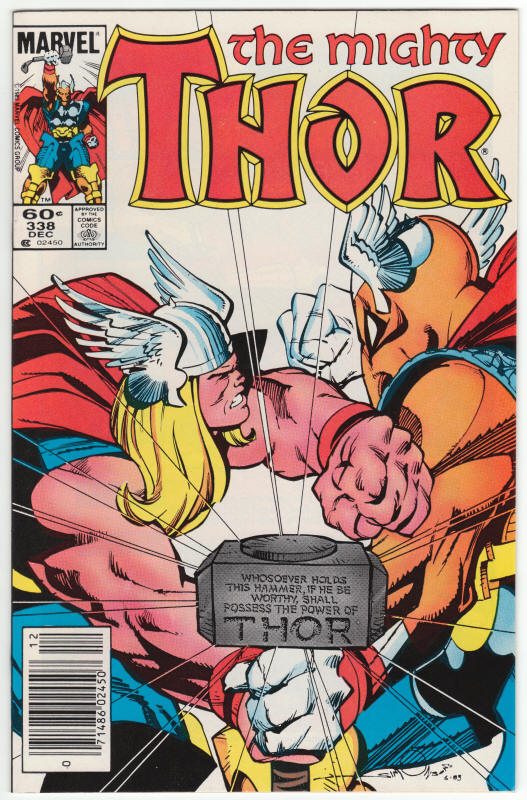 Thor #338 front cover