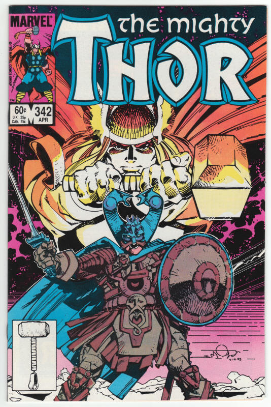 Thor #342 front cover