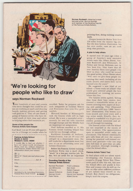 Thor King Size Special #3 back cover