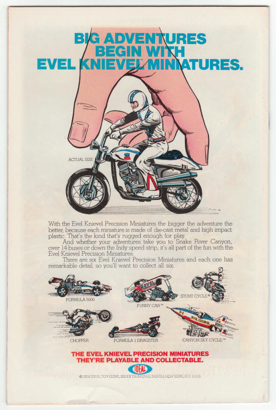 Tomb Of Dracula #52 back cover