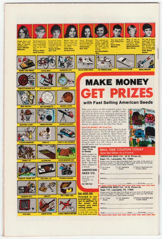 Tomb Of Dracula #55 back cover