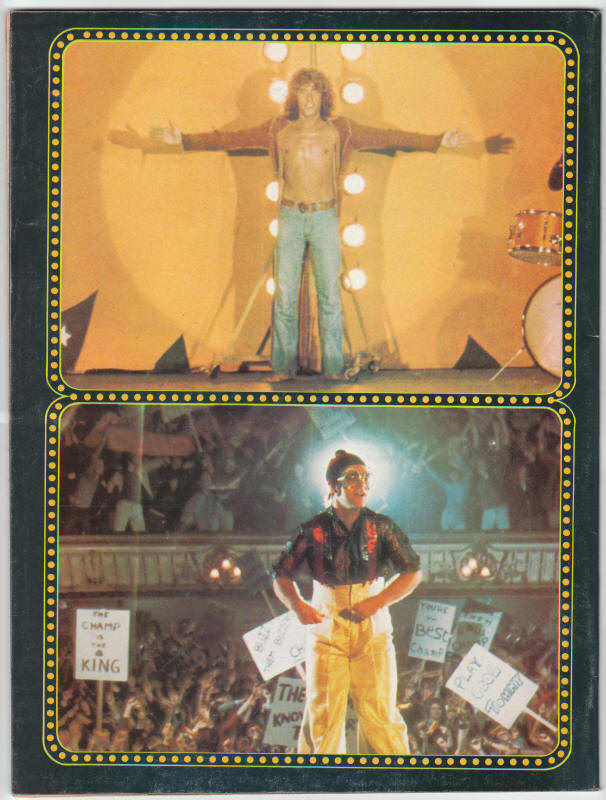 Tommy The Movie Official Filmbook back cover