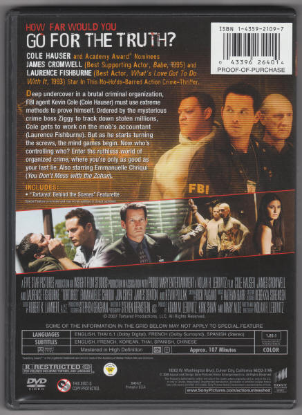 Tortured DVD