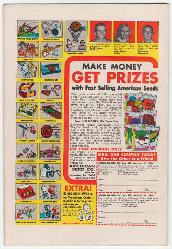 Tower Of Shadows #5 back cover