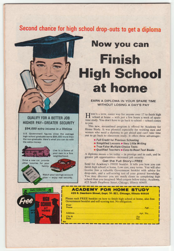 Tower Of Shadows #6 back cover