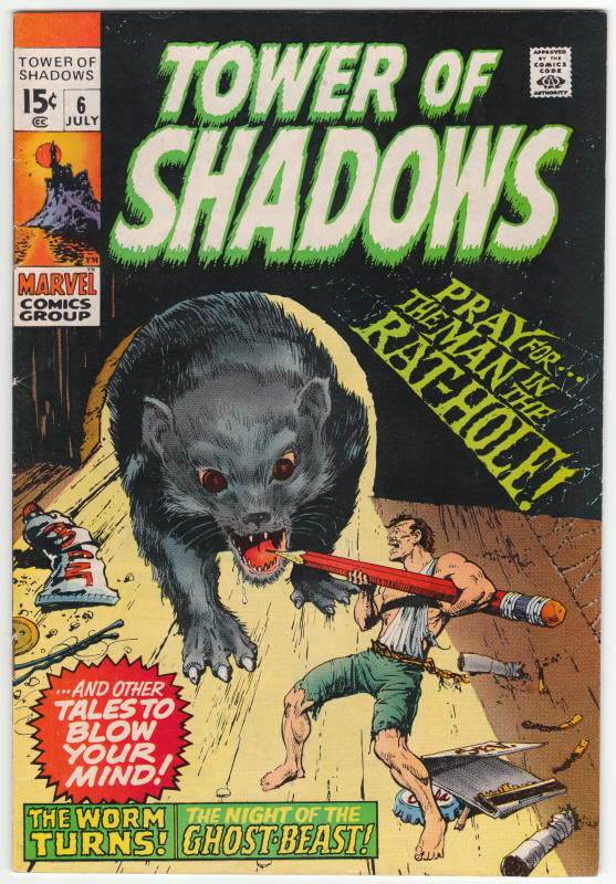 Tower Of Shadows #6 front cover