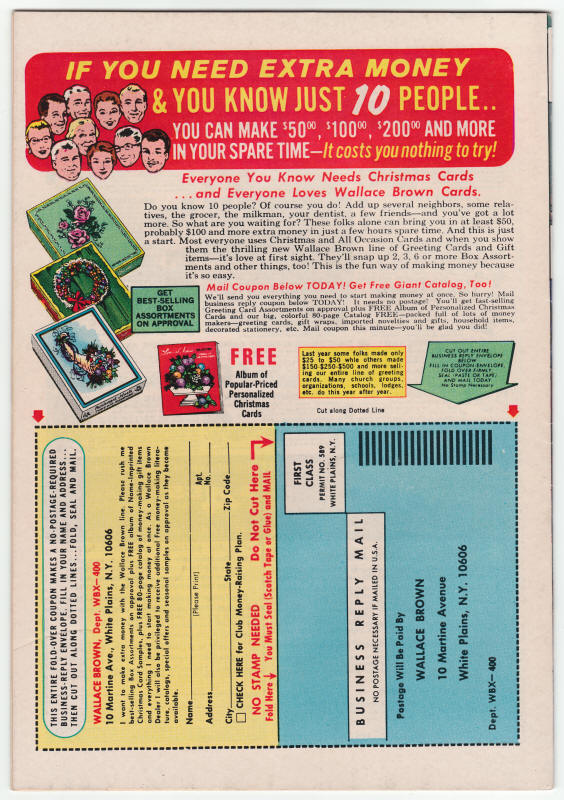 Tower Of Shadows #7 back cover