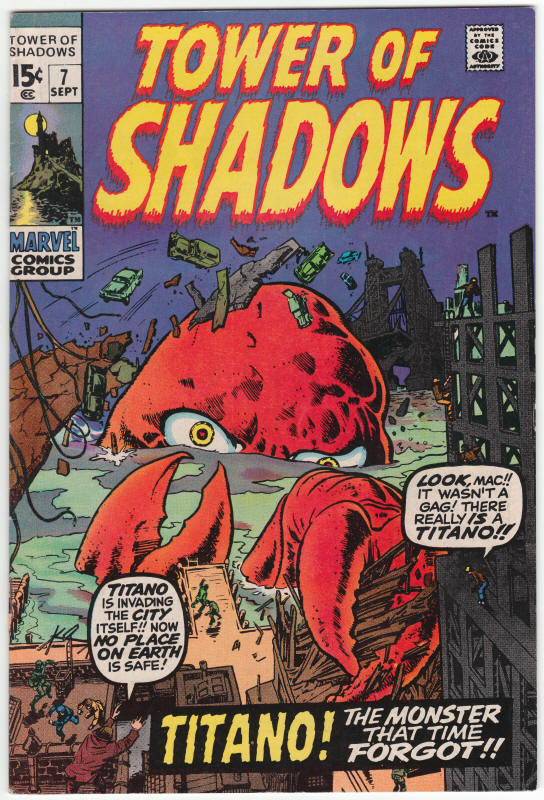 Tower Of Shadows #7 front cover