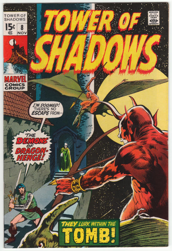 Tower Of Shadows #8 front cover